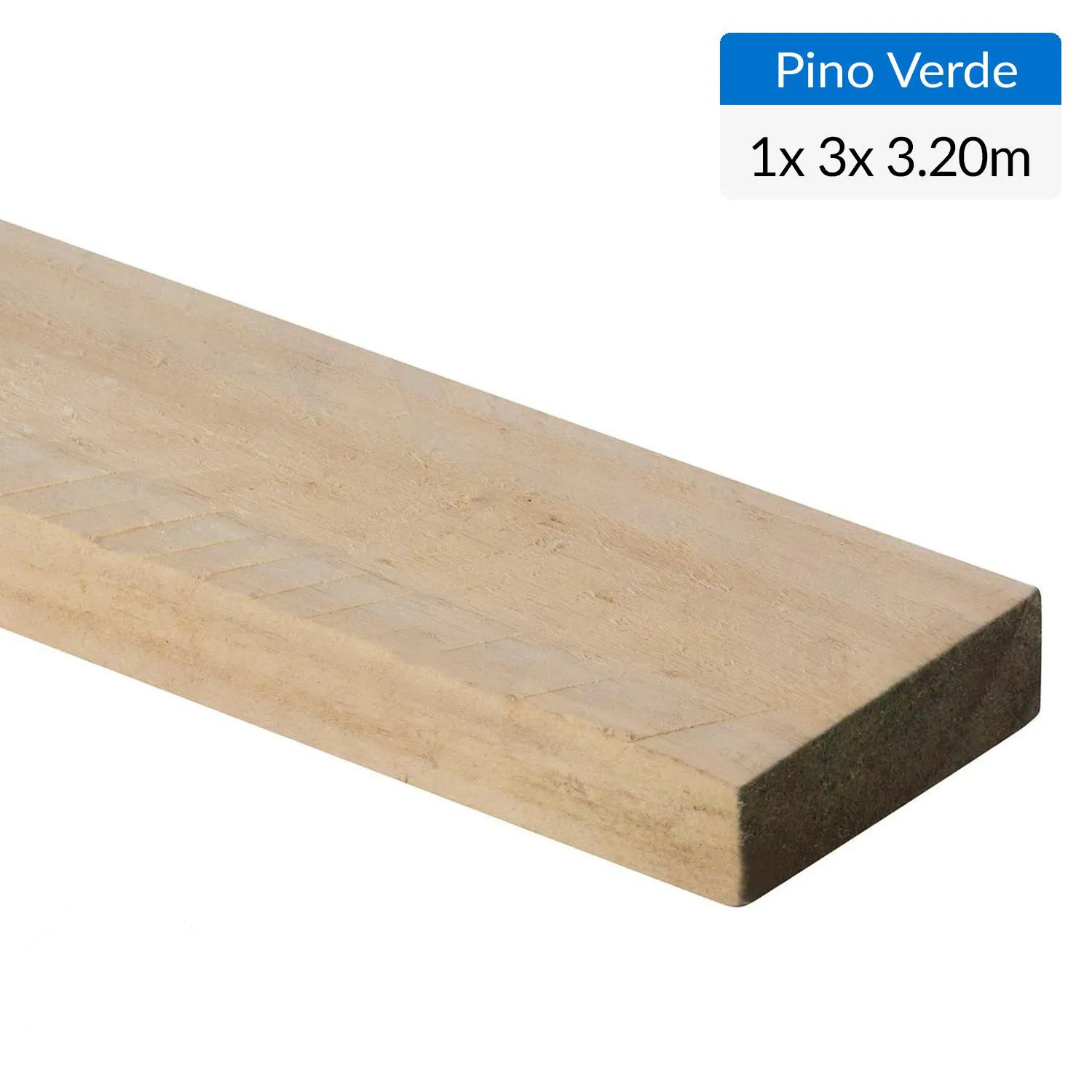 PINO BRUTO VOLUMEN 1X3" 3,2M